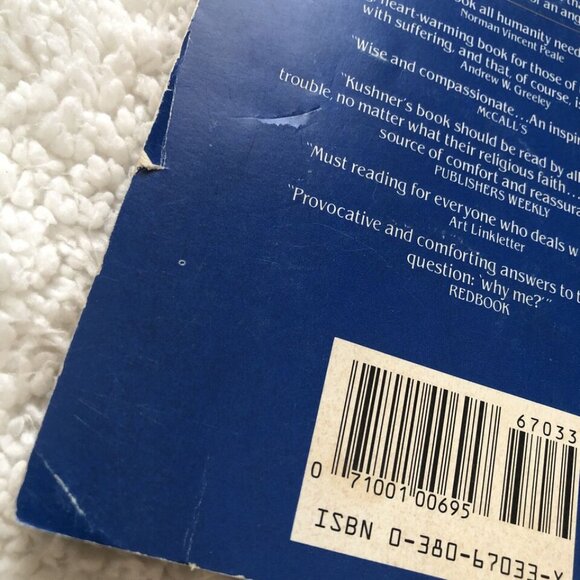 When Bad Things Happen to Good People by Harold S. Kushner 1983 Paperback - Picture 8 of 9